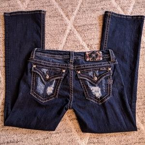 Miss Me Bootcut Jeans- Dark Wash- NWOT